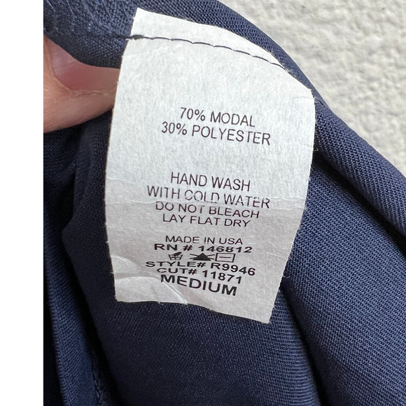 Acemi Blue Shift Mini Dress Sleeveless Size M - Picture 3 of 4